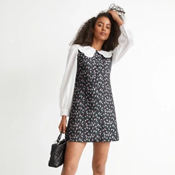 & Other Stories | Dresses | Other Stories Embroidered Jacquard Mini Dress |  Poshmark